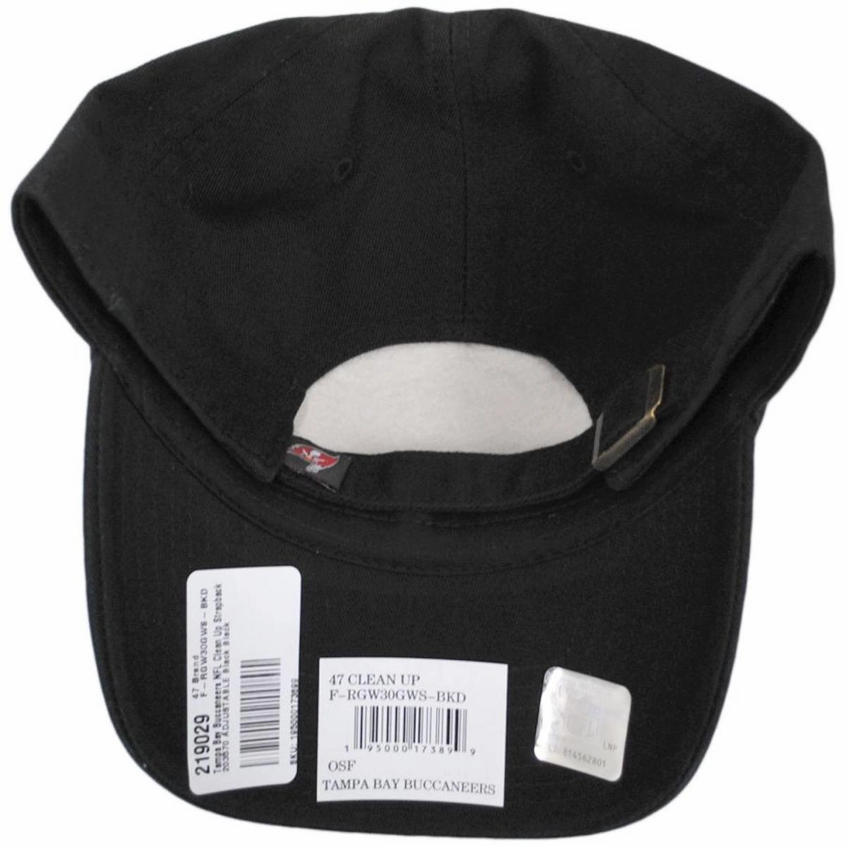 Tampa Bay Buccaneers NFL Clean Up Strapback Baseball Cap Dad Hat