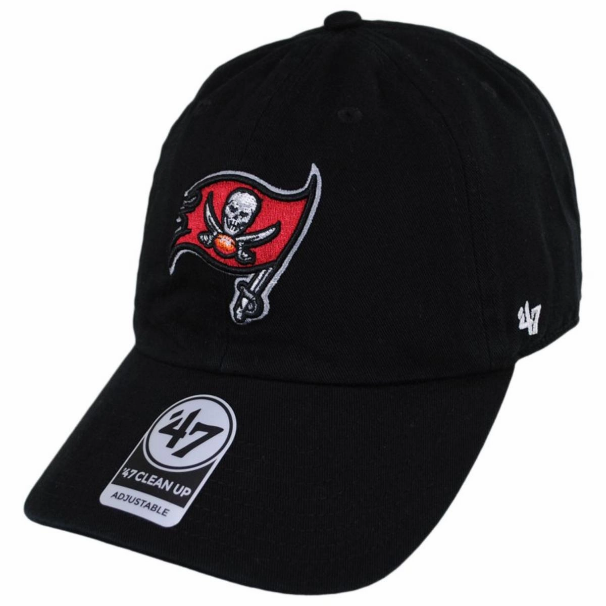 Tampa Bay Buccaneers NFL Clean Up Strapback Baseball Cap Dad Hat