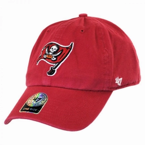 Tampa Bay Buccaneers NFL Clean Up Strapback Baseball Cap Dad Hat