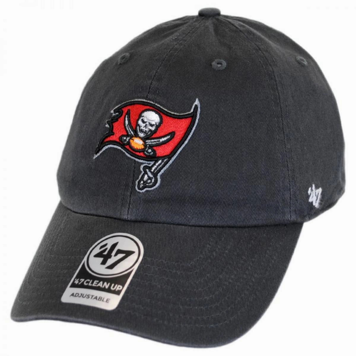 Tampa Bay Buccaneers NFL Clean Up Strapback Baseball Cap Dad Hat