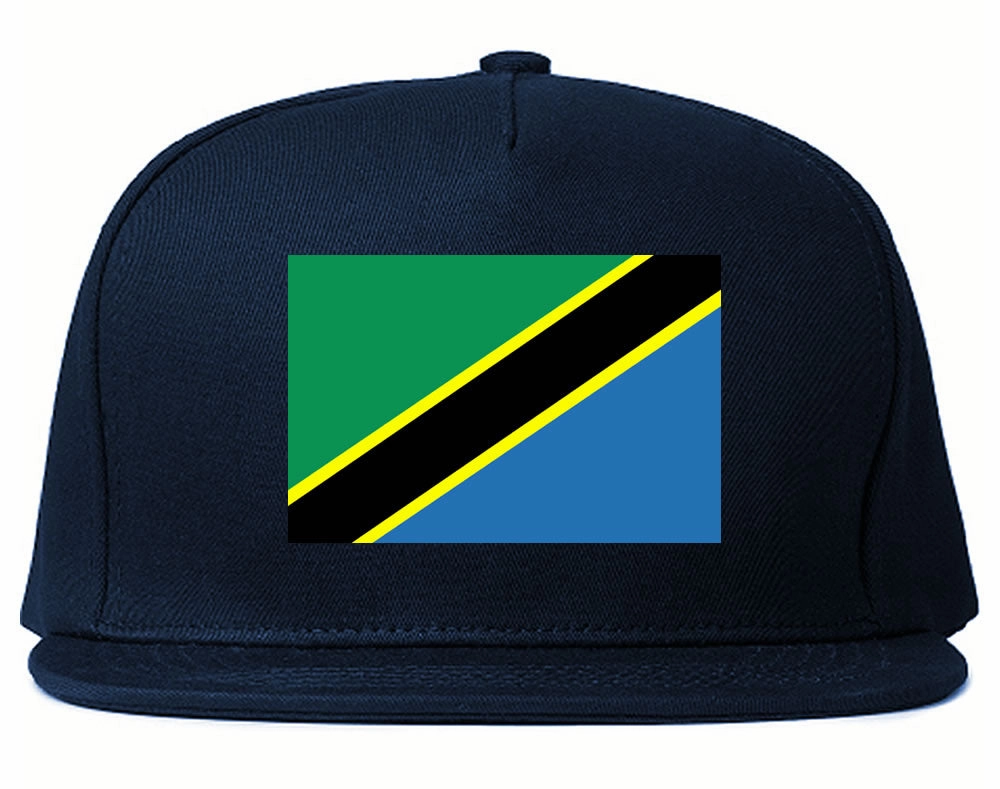 Tanzania Flag Country Printed Snapback Hat Cap