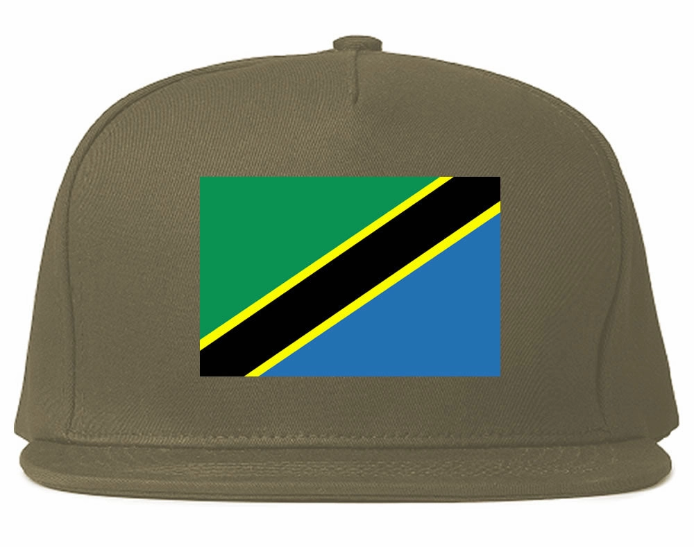 Tanzania Flag Country Printed Snapback Hat Cap