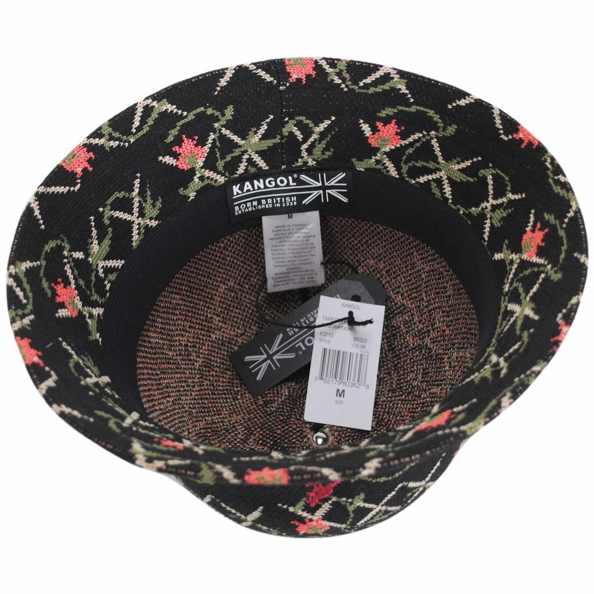 Tapestry Jacquard Knit Casual Bucket Hat