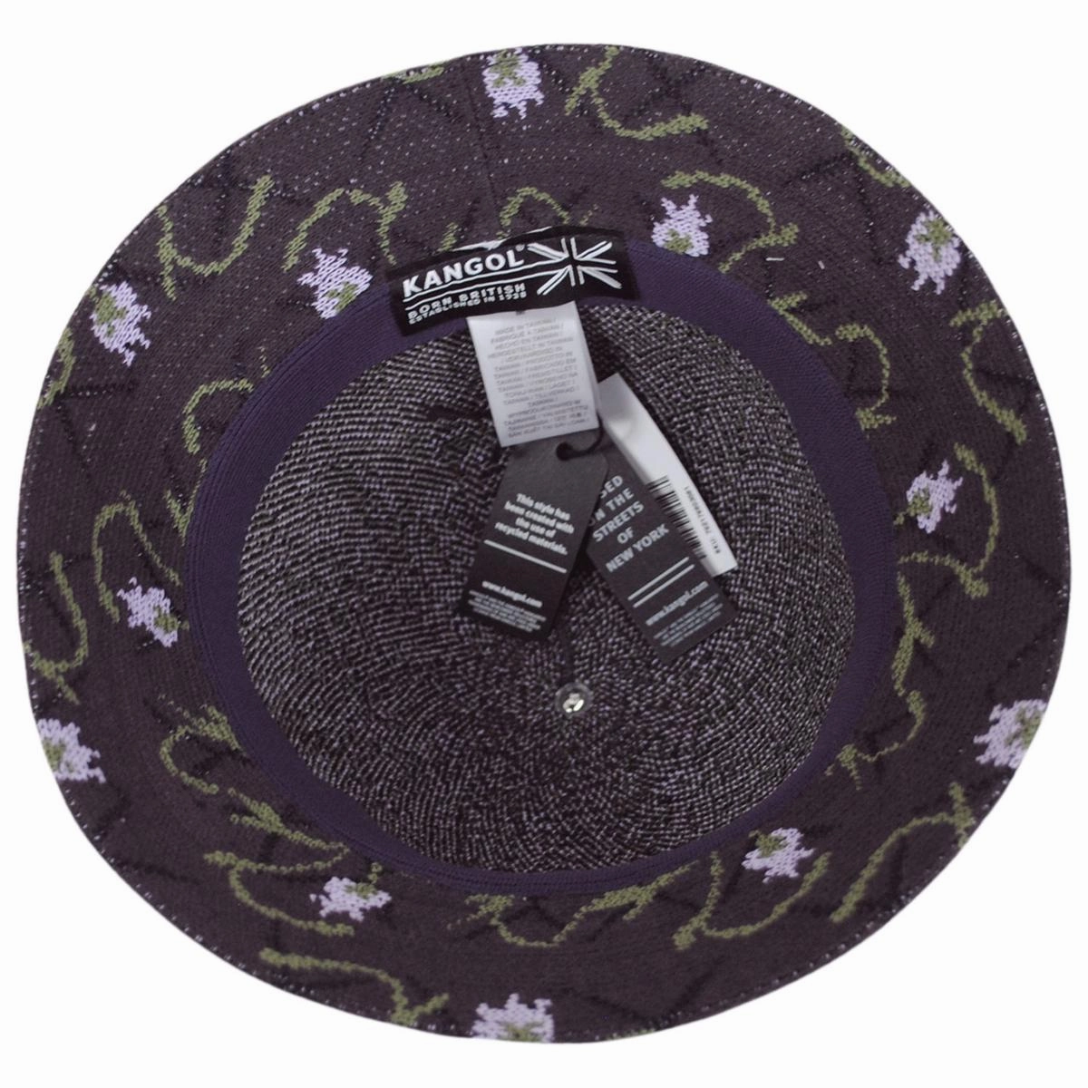 Tapestry Jacquard Knit Casual Bucket Hat