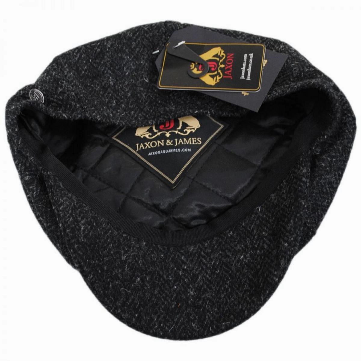 Taransay Harris Tweed Wool Newsboy Cap