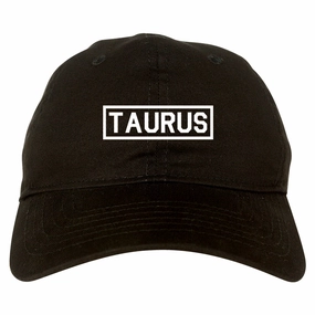 Taurus Horoscope Sign Mens Dad Hat Baseball Cap