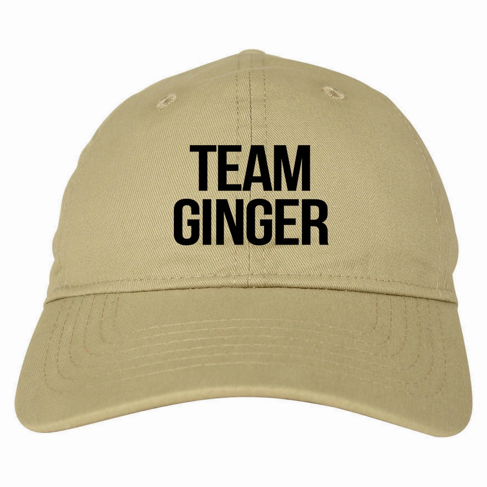 Team Ginger Funny St Patricks Day Irish Mens Dad Hat