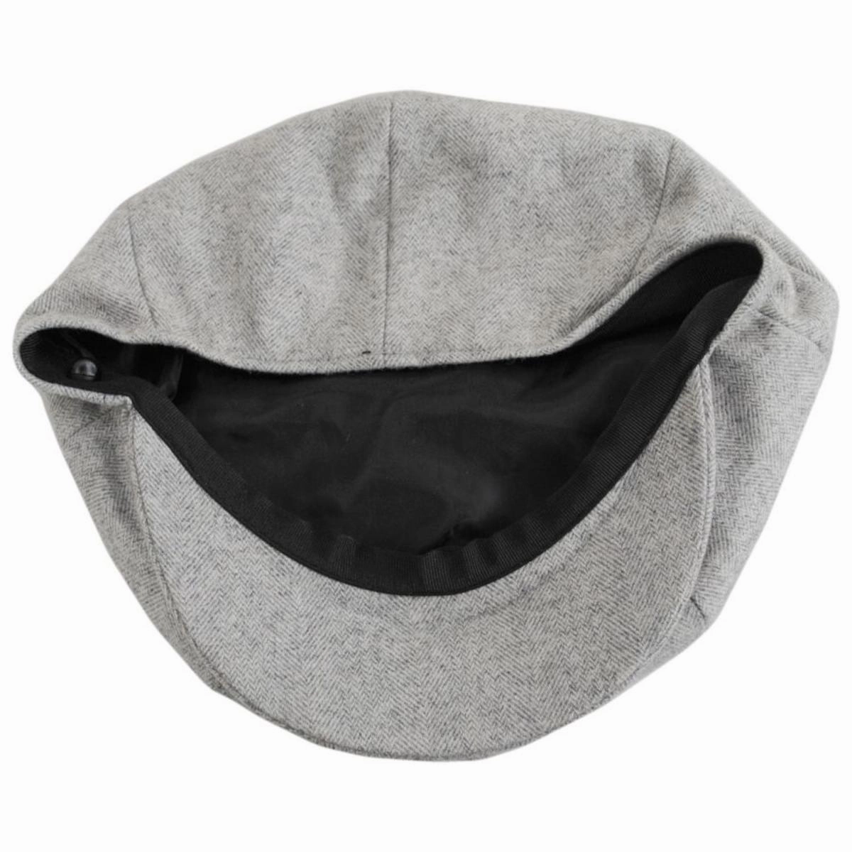 Tecolote Herringbone Wool Blend Newsboy Cap