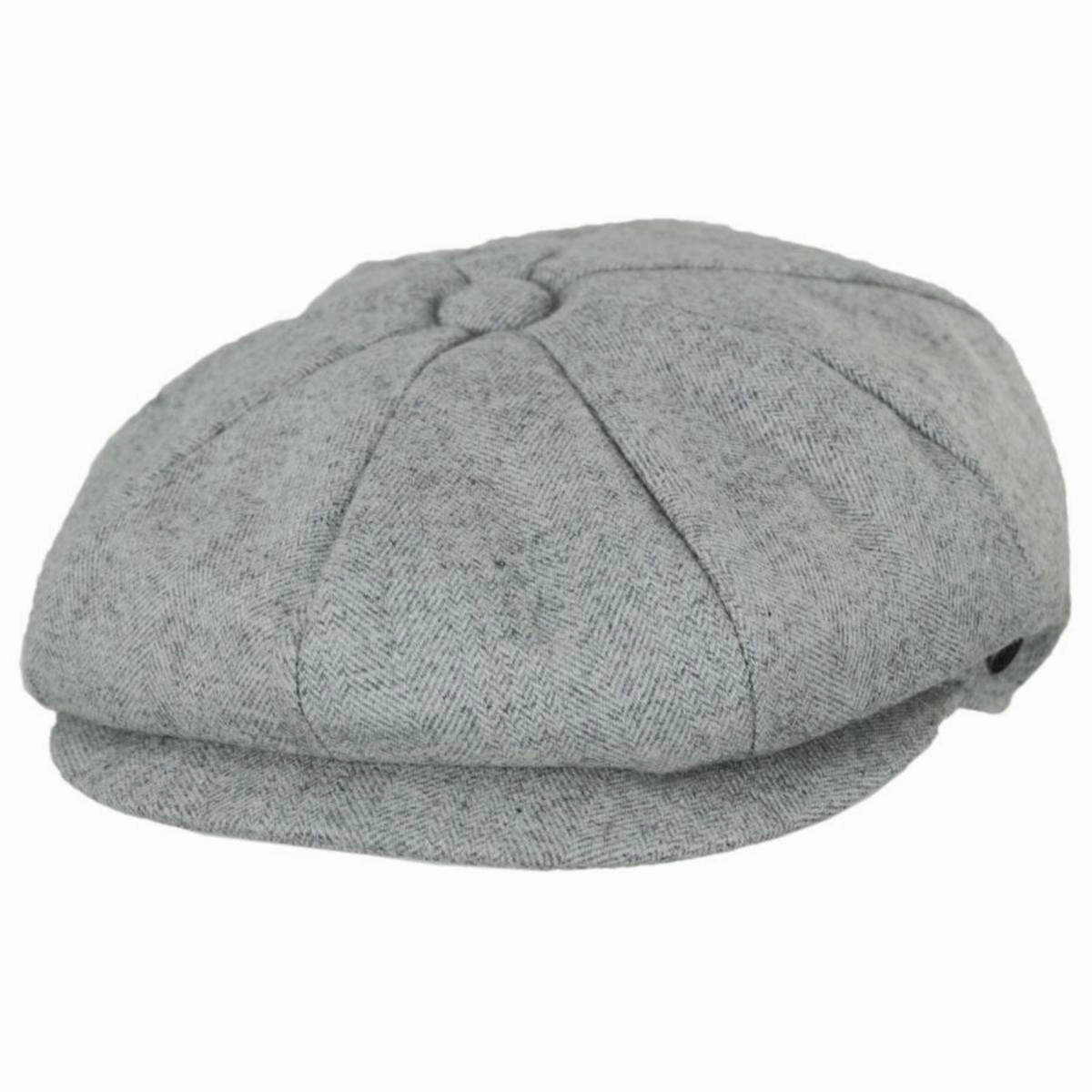 Tecolote Herringbone Wool Blend Newsboy Cap