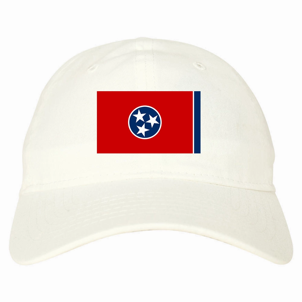Tennessee State Flag TN Chest Mens Dad Hat