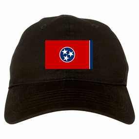 Tennessee State Flag TN Chest Mens Dad Hat