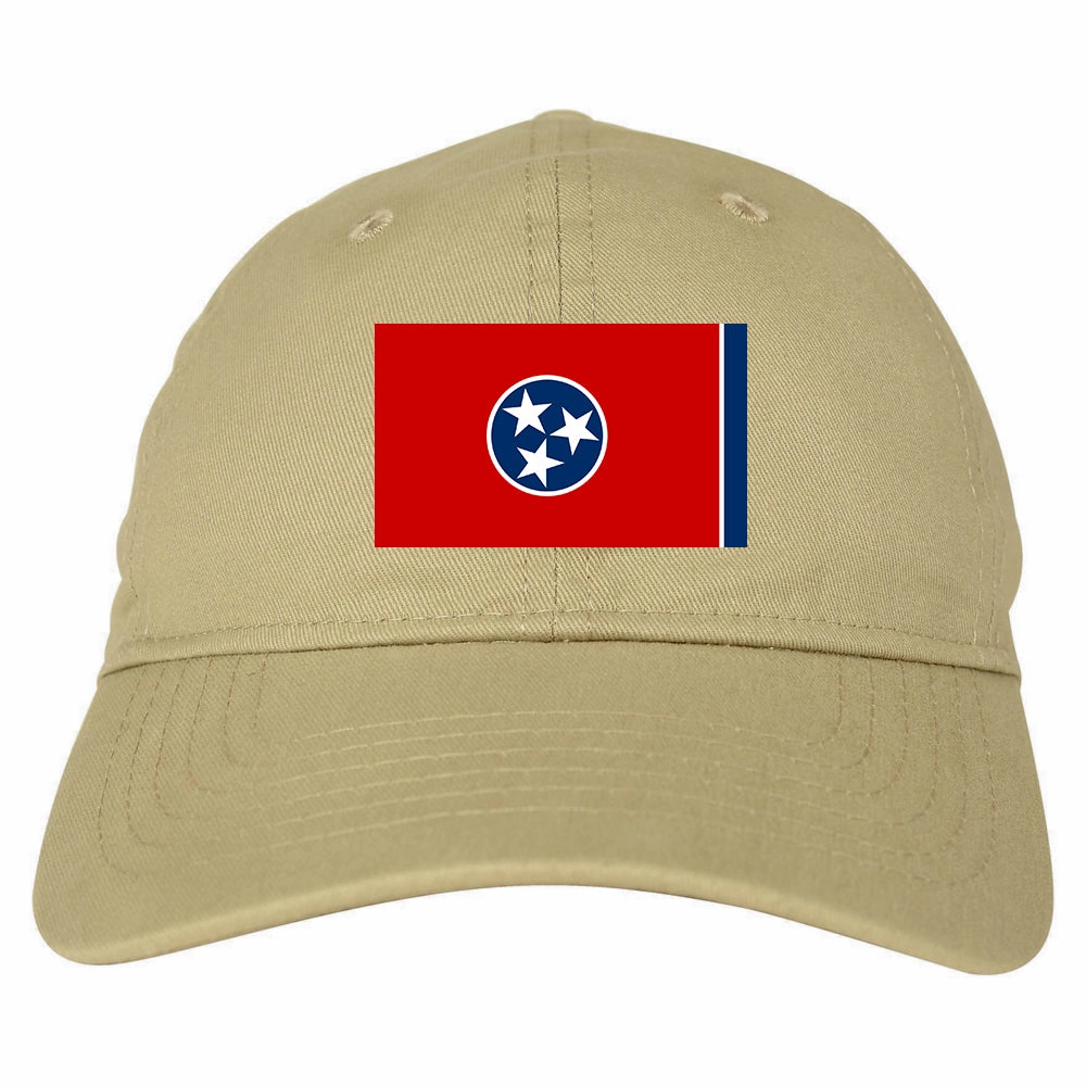 Tennessee State Flag TN Chest Mens Dad Hat