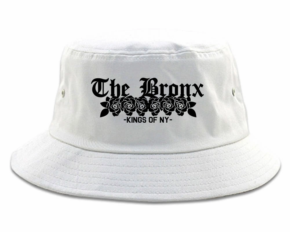 The Bronx Roses Kings Of NY Mens Bucket Hat