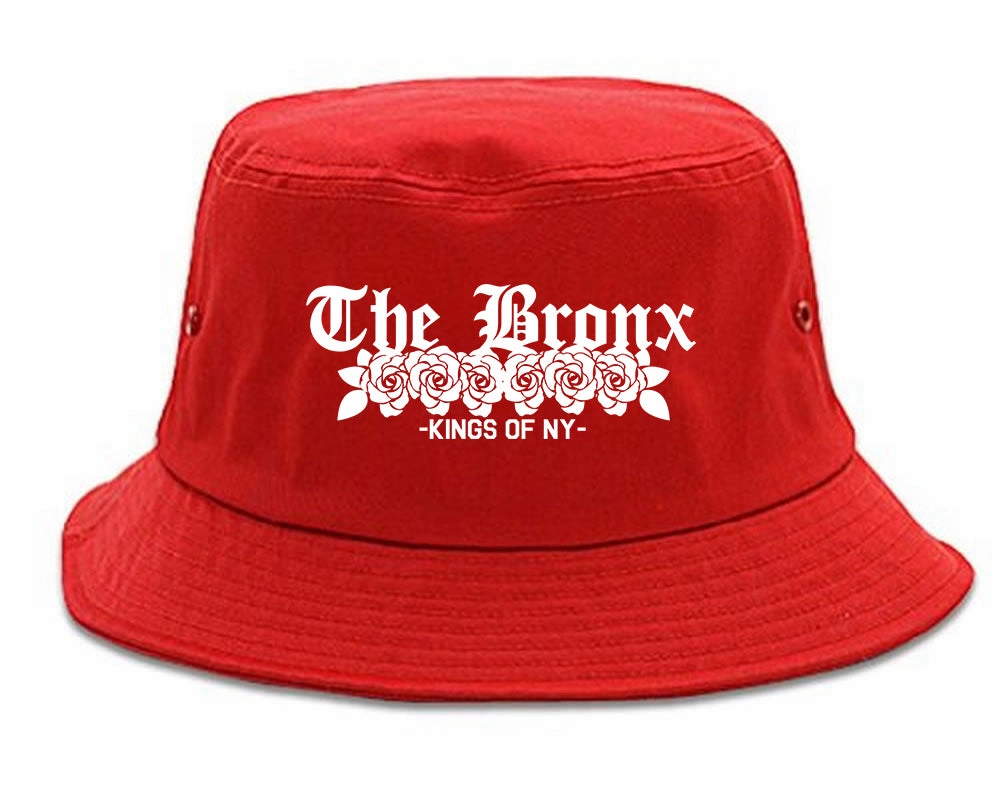 The Bronx Roses Kings Of NY Mens Bucket Hat