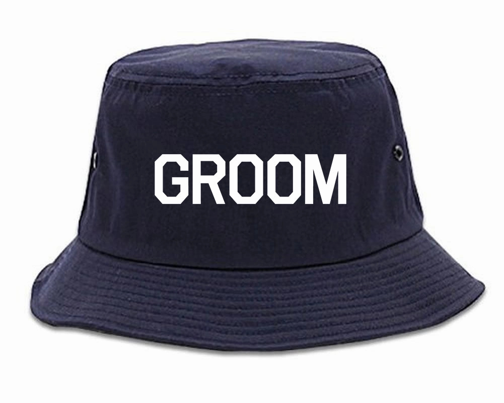 The Groom Bachelor Party Mens Bucket Hat