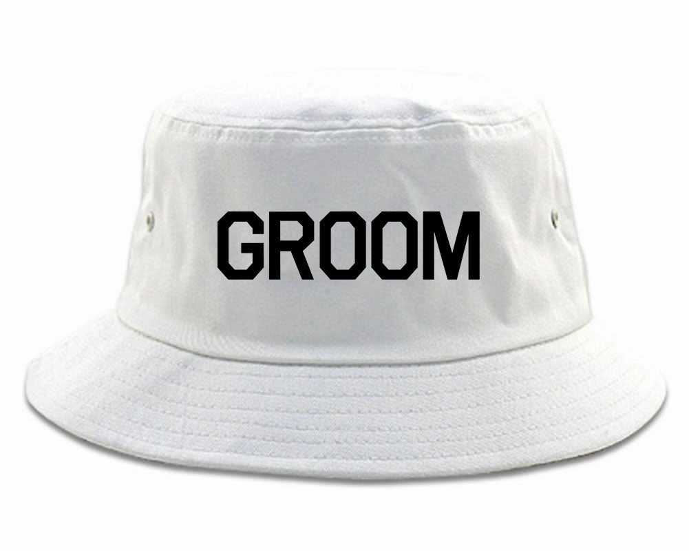 The Groom Bachelor Party Mens Bucket Hat