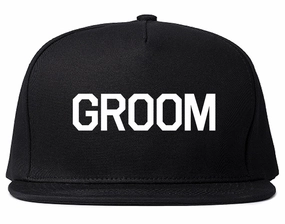The Groom Bachelor Party Mens Snapback Hat