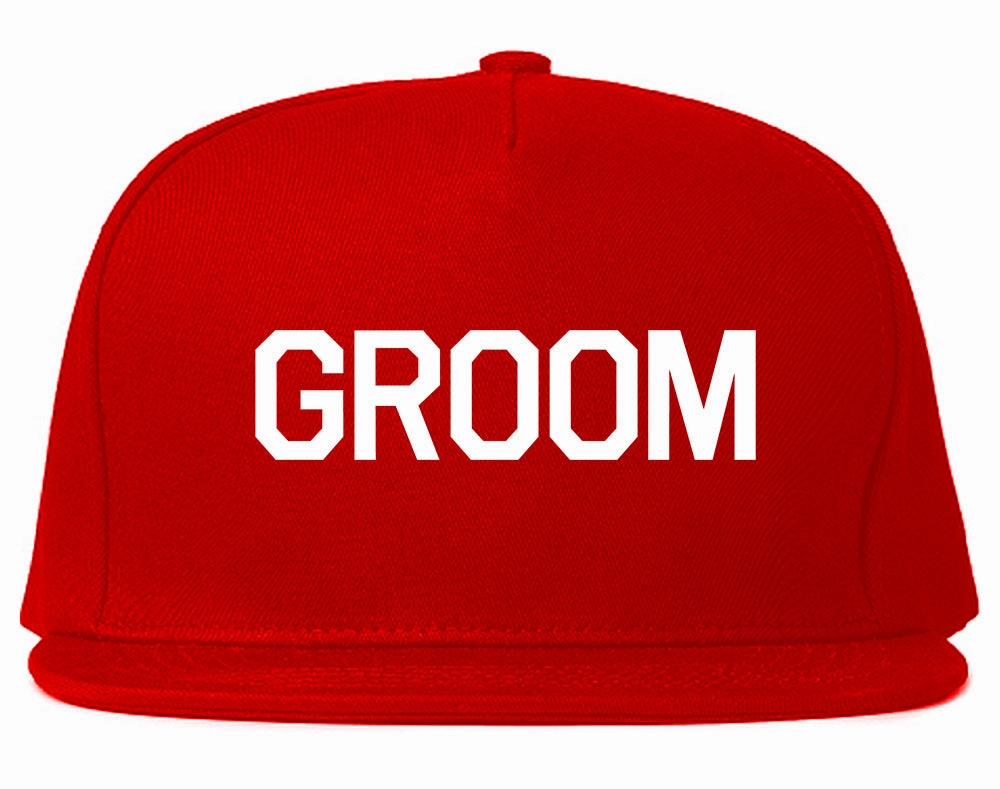 The Groom Bachelor Party Mens Snapback Hat