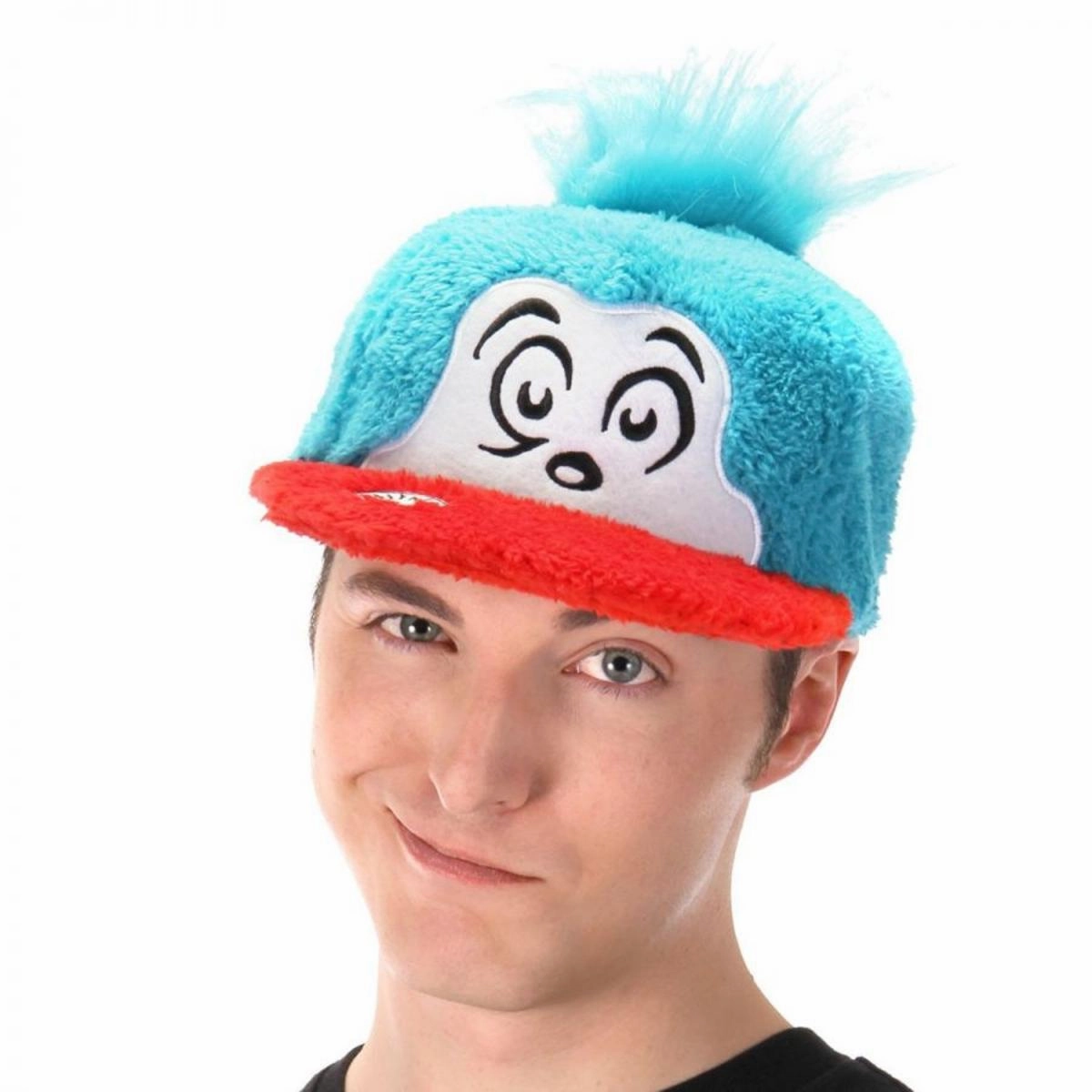 Thing 2 Fuzzy Baseball Cap