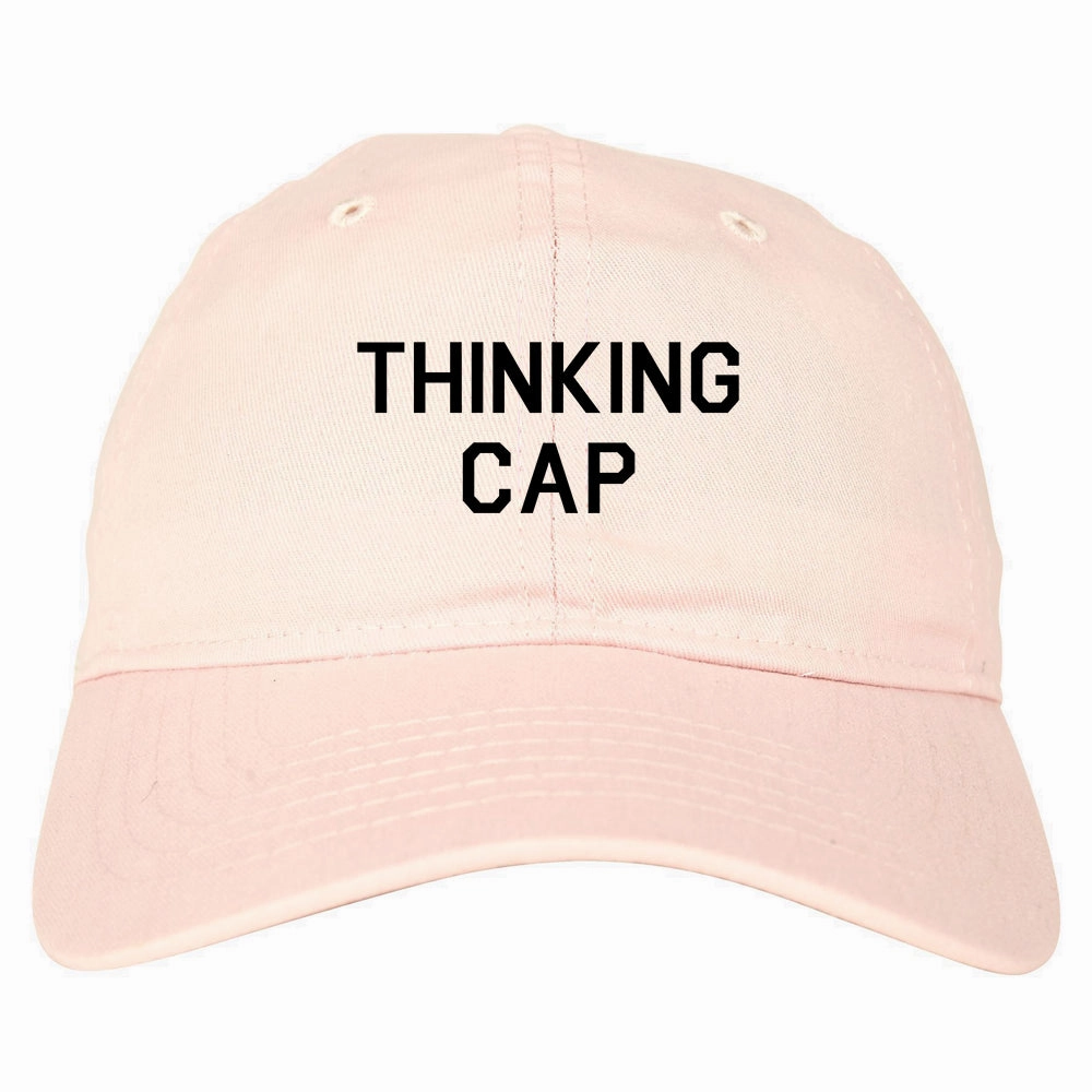 Thinking Cap Funny Nerd Mens Dad Hat Baseball Cap