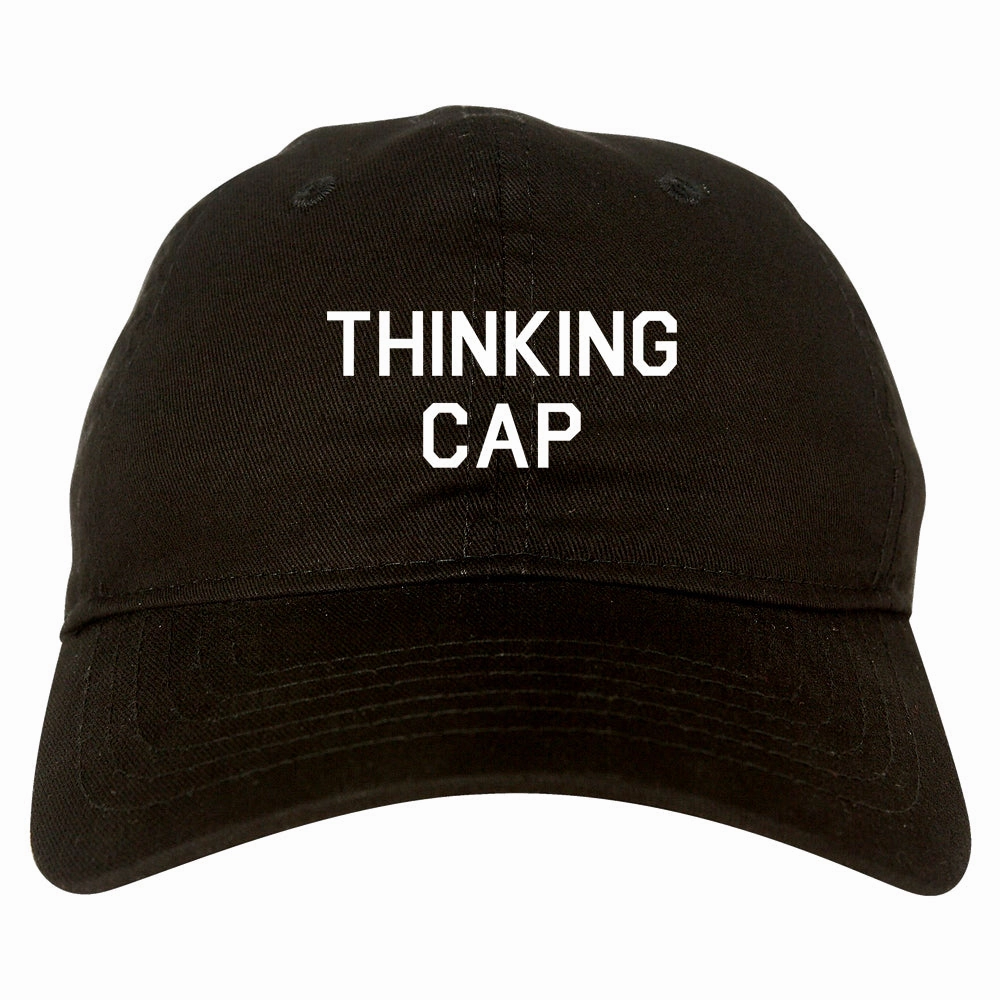 Thinking Cap Funny Nerd Mens Dad Hat Baseball Cap