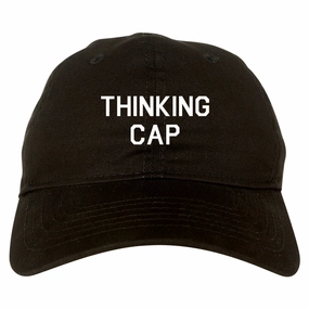 Thinking Cap Funny Nerd Mens Dad Hat Baseball Cap