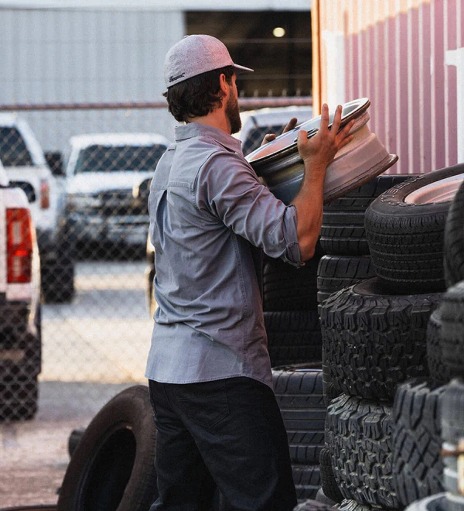 Thorogood Wing & Wheel Performance FLEXFIT Hat
