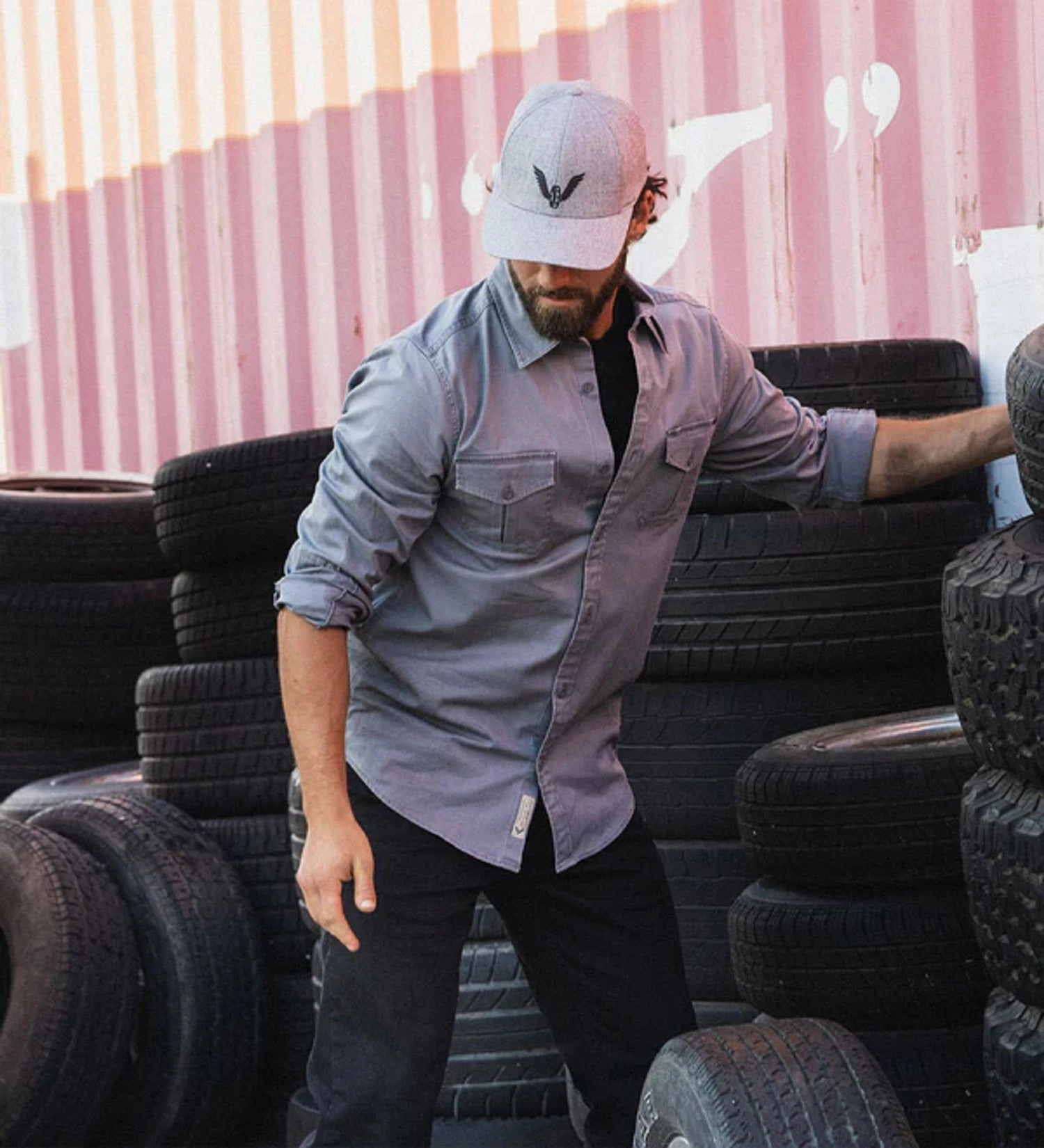 Thorogood Wing & Wheel Performance FLEXFIT Hat