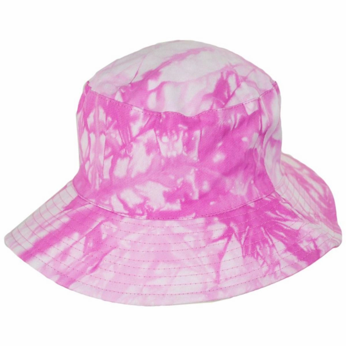 Tie Dye Cotton Reversible Bucket Hat
