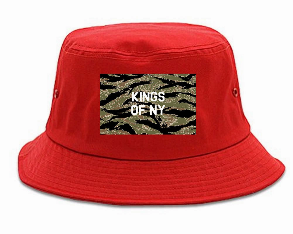 Tiger Stripe Camo Army Bucket Hat
