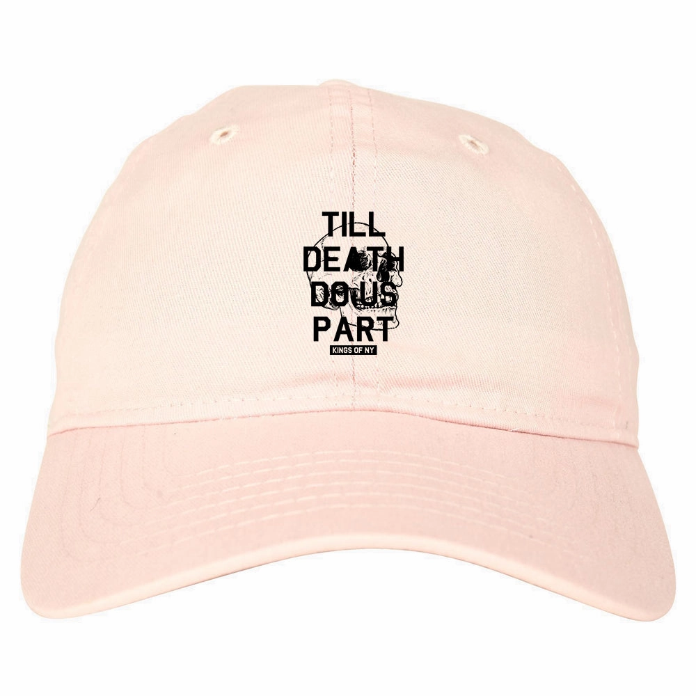 Till Death Do Us Part Skull Mens Dad Hat