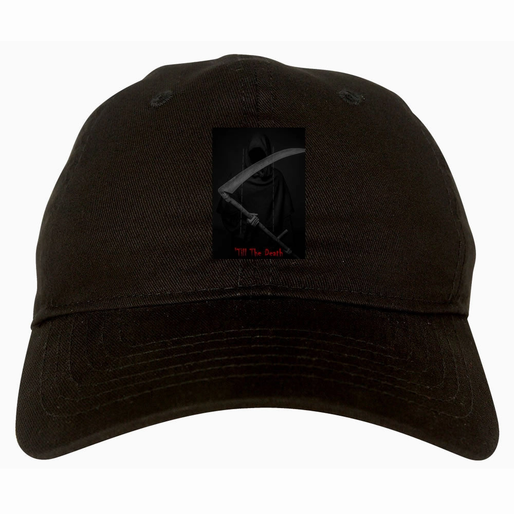 Till The Death Grim Reaper Dad Hat Cap