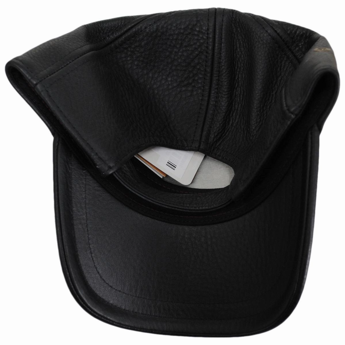 Timber Leather Adjustable Baseball Cap
