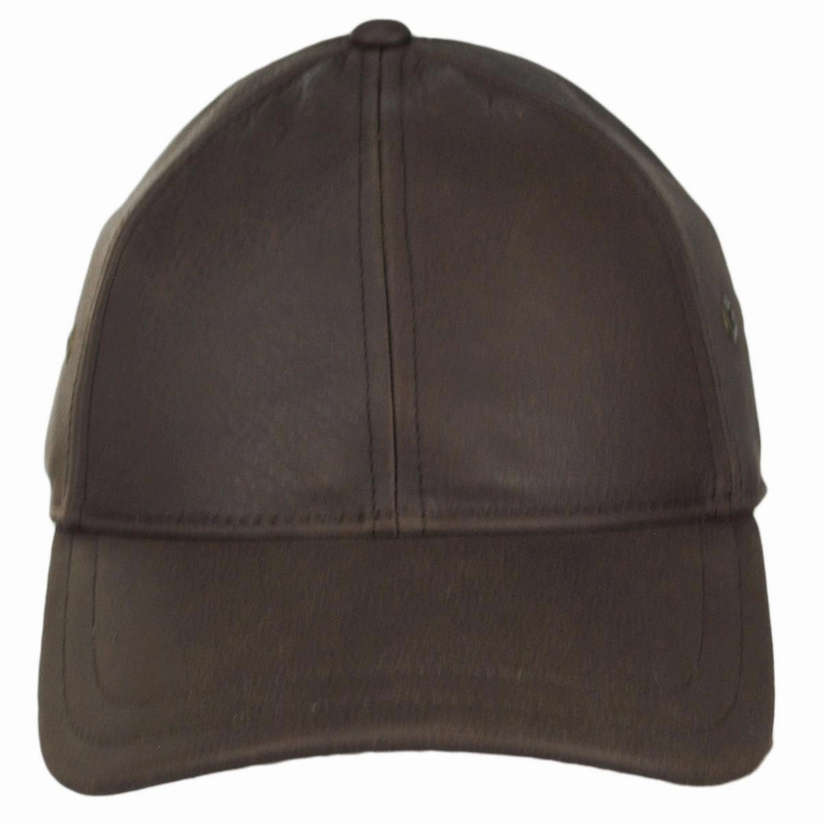 Timber Leather Adjustable Baseball Cap