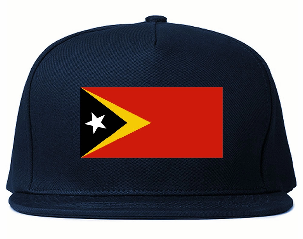 Timor-Leste Flag Country Printed Snapback Hat Cap