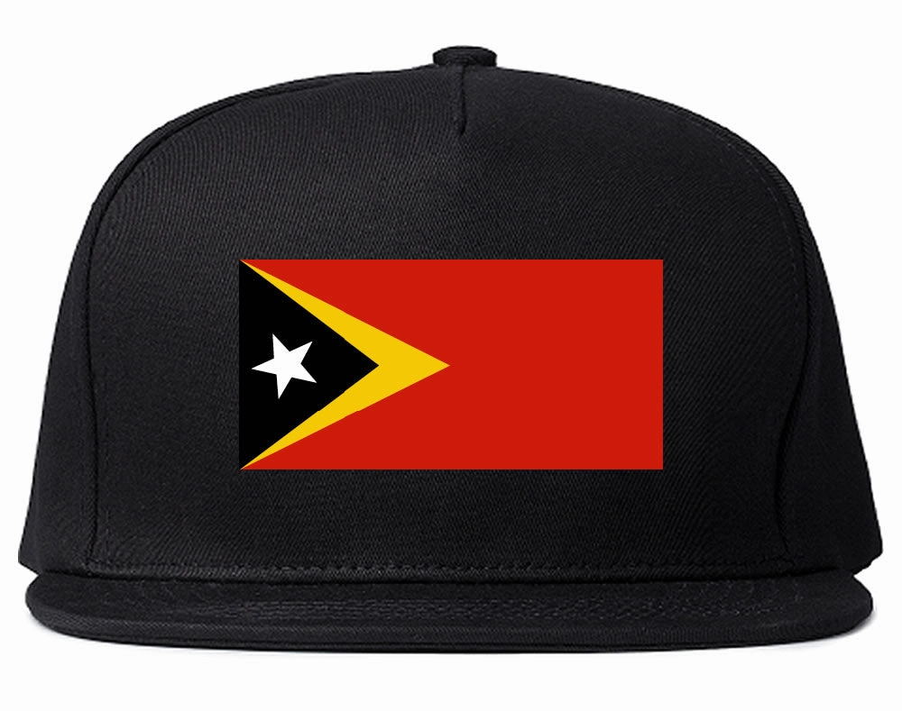 Timor-Leste Flag Country Printed Snapback Hat Cap