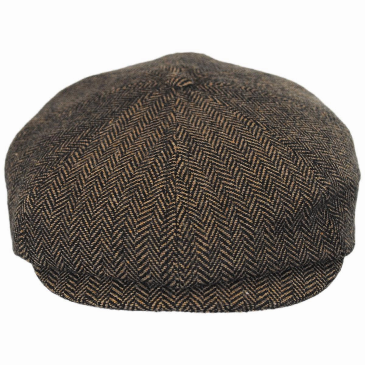 Toddler Lil Brood Herringbone Newsboy Cap