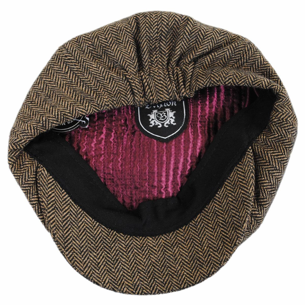 Toddler Lil Brood Herringbone Newsboy Cap