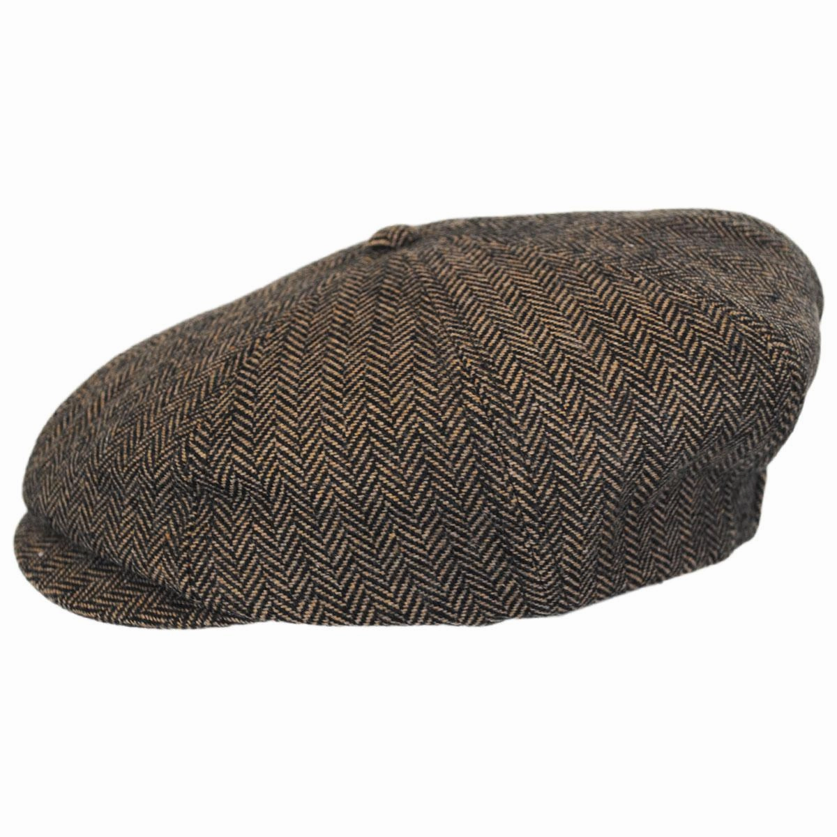 Toddler Lil Brood Herringbone Newsboy Cap