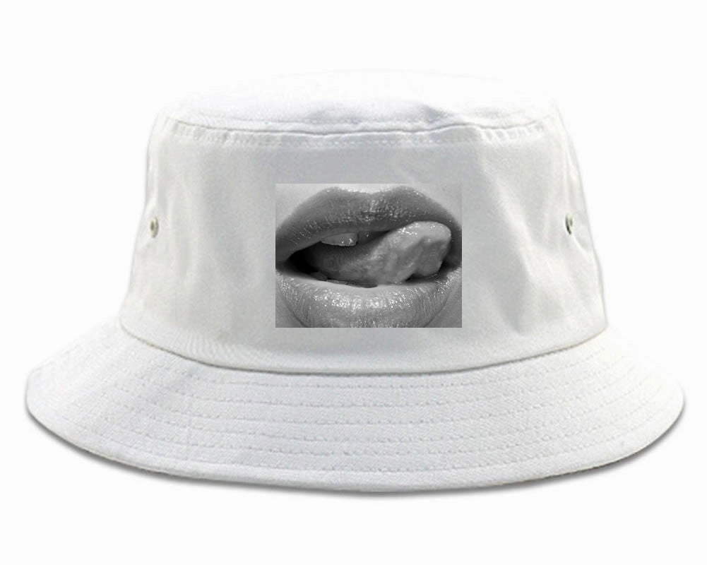 Togue Licking Lips Bucket Hat