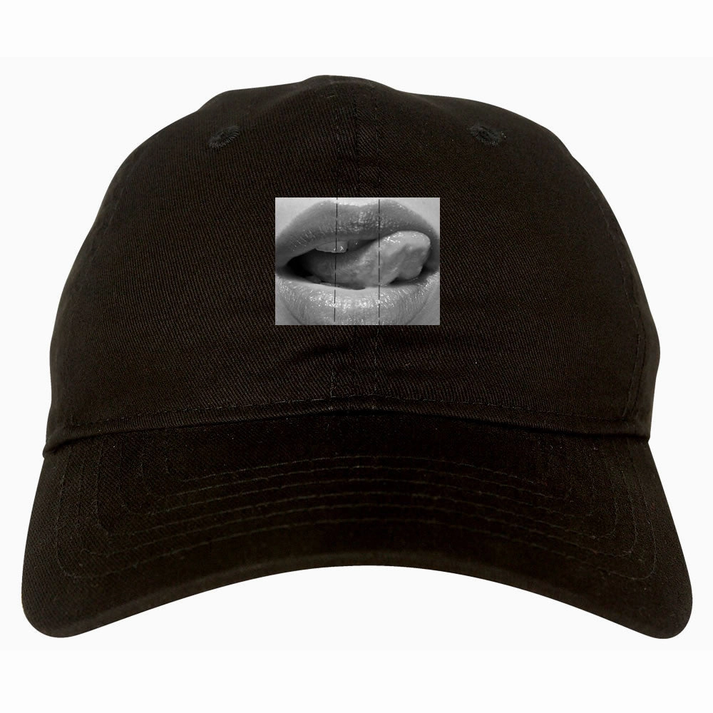 Togue Licking Lips Dad Hat Cap