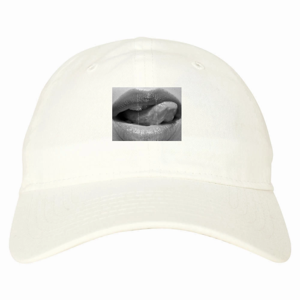 Togue Licking Lips Dad Hat Cap
