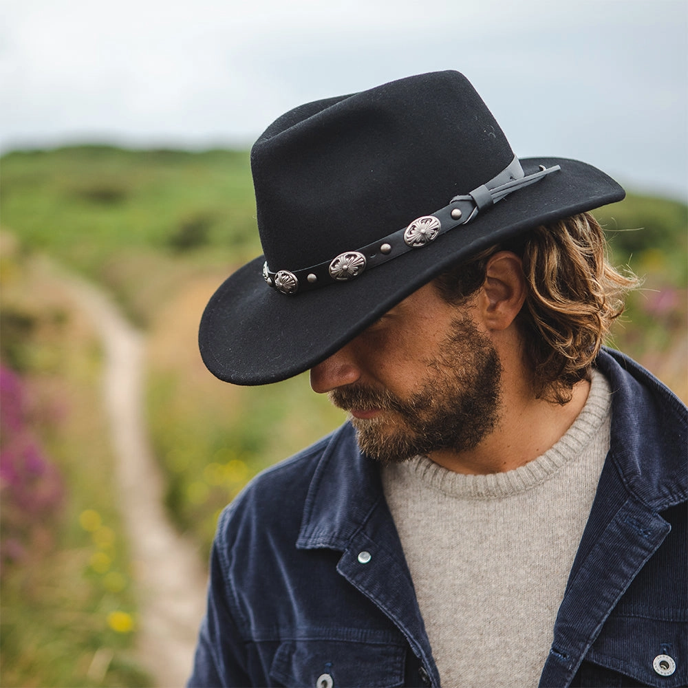 Tombstone Cowboy Hat - Black