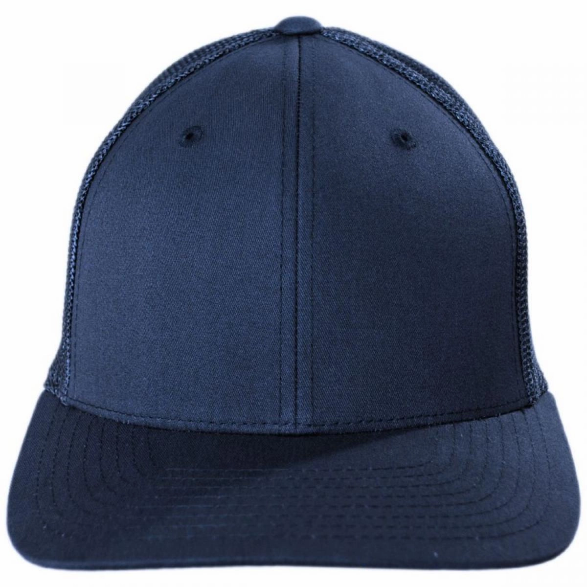 Tonal Mesh Trucker Flexfit Fitted Baseball Cap