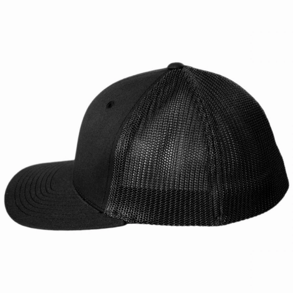 Tonal Mesh Trucker Flexfit Fitted Baseball Cap