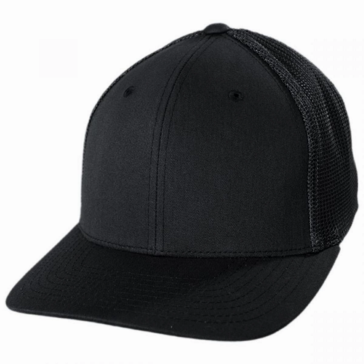 Tonal Mesh Trucker Flexfit Fitted Baseball Cap