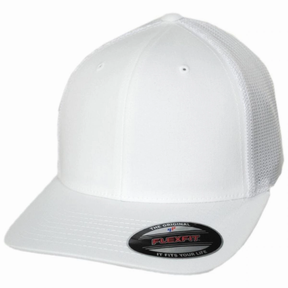 Tonal Mesh Trucker Flexfit Fitted Baseball Cap