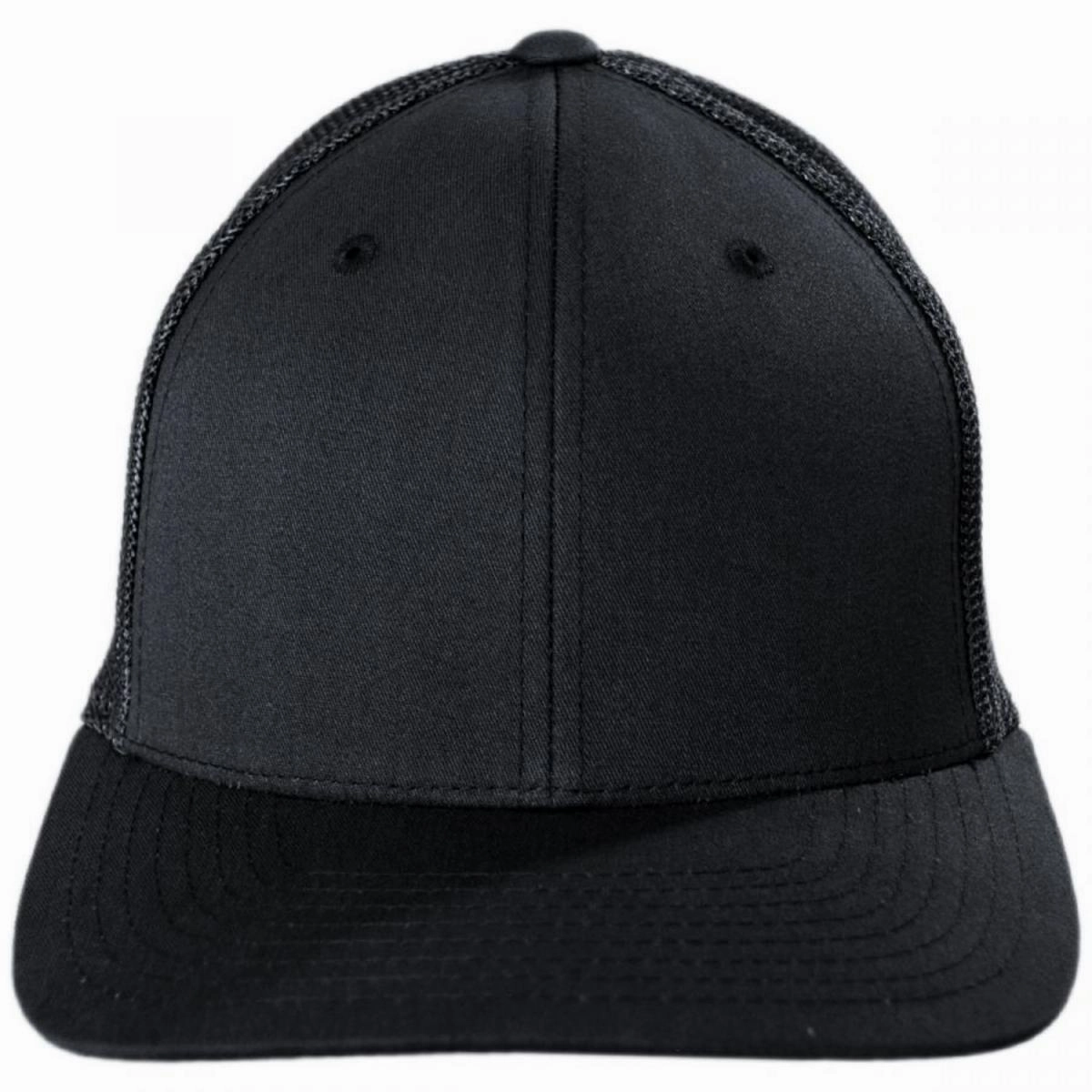 Tonal Mesh Trucker Flexfit Fitted Baseball Cap