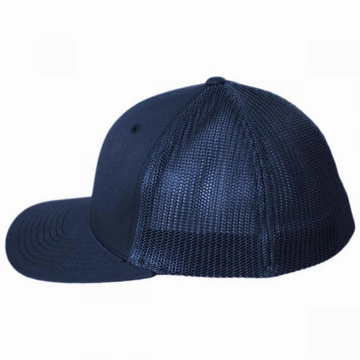 Tonal Mesh Trucker Flexfit Fitted Baseball Cap