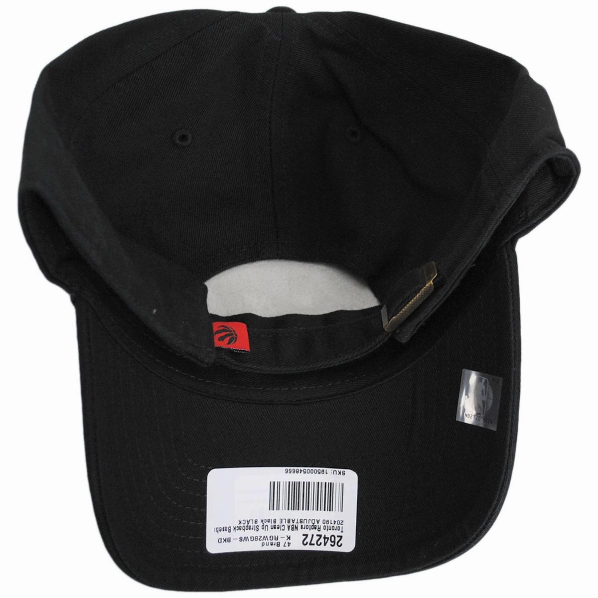Toronto Raptors NBA Clean Up Strapback Baseball Cap Dad Hat
